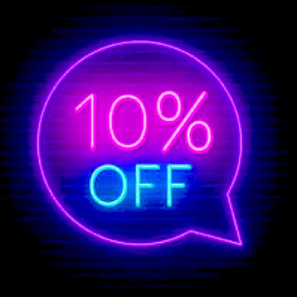 ENTIRE CLOSET 10% OFF!